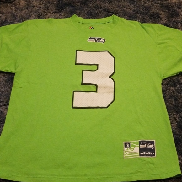 russell wilson seahawks tshirt
